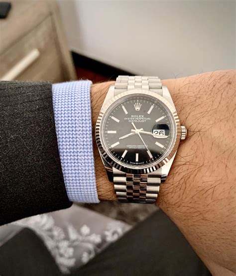 Rolex wearing 